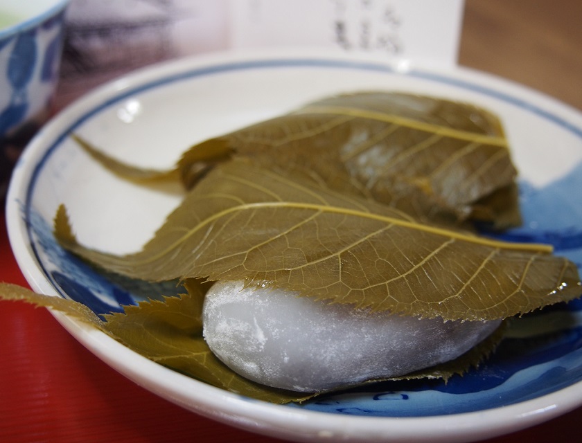 桜葉の塩漬け